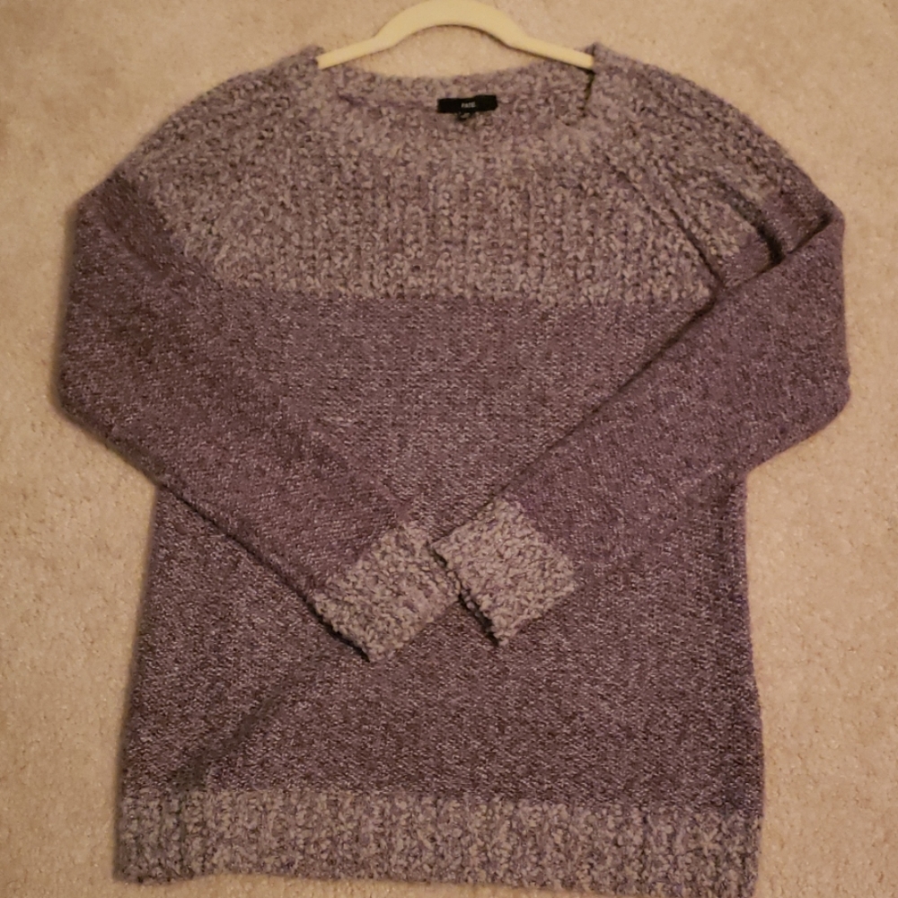 Purple sweater